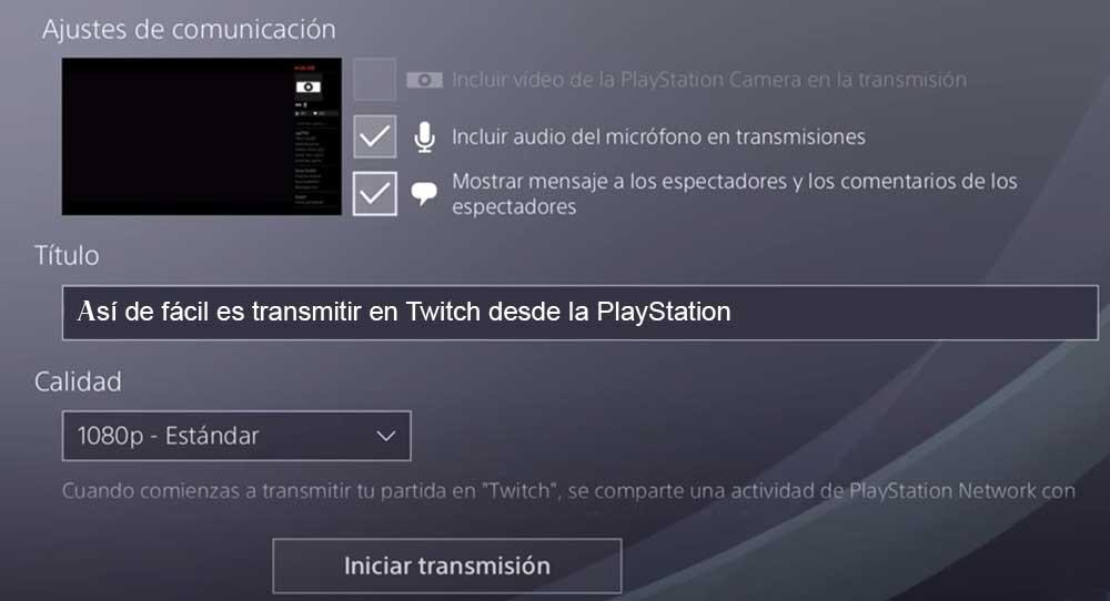 Stream Twitch PlayStation